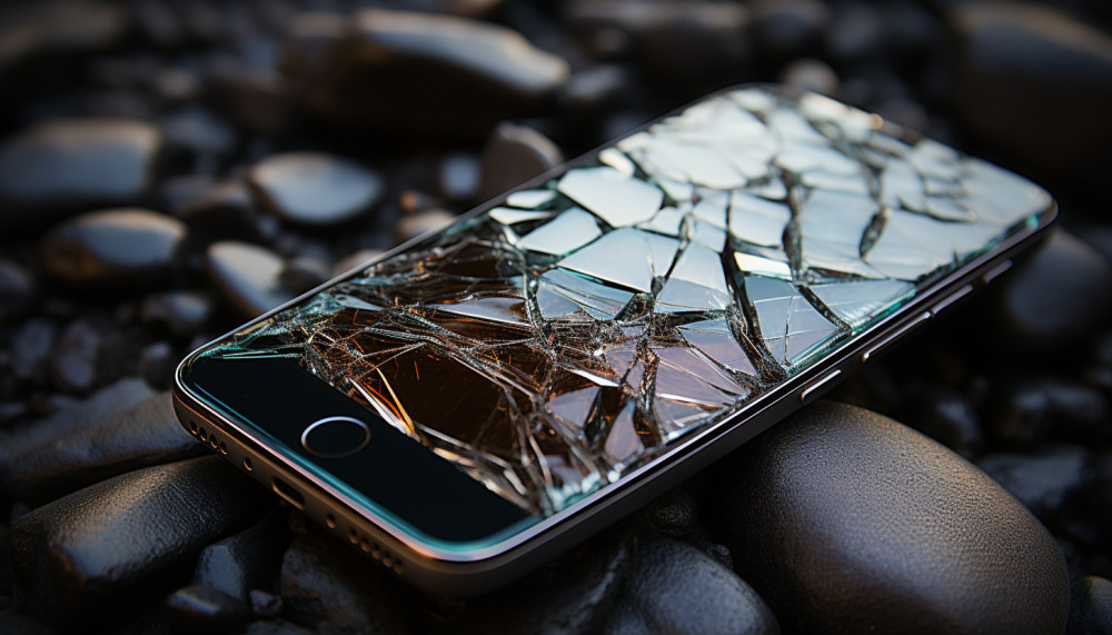 Quelle est la solution idéale pour un écran de téléphone portable fissuré ?